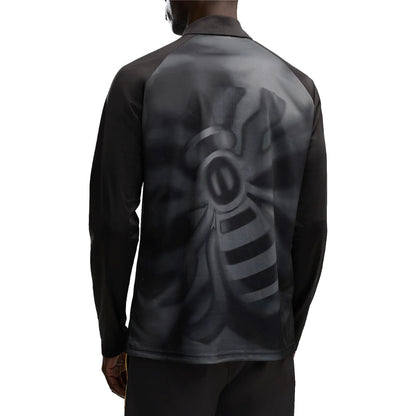 2026-2027 Man City Warm Up 1/4 Zip Top (Black)_1