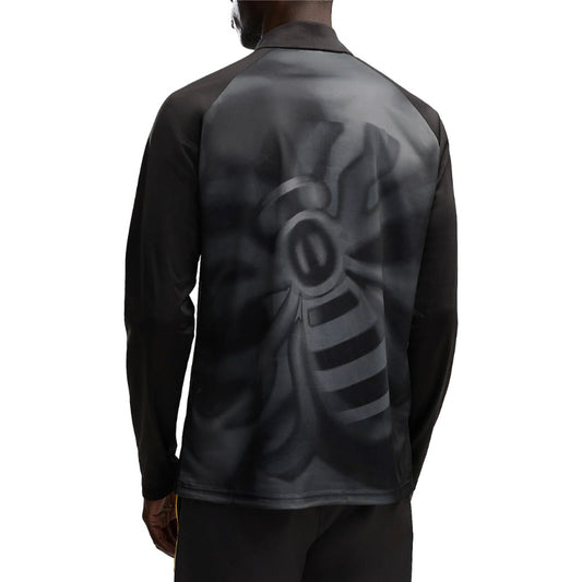 2026-2027 Man City Warm Up 1/4 Zip Top (Black)_1