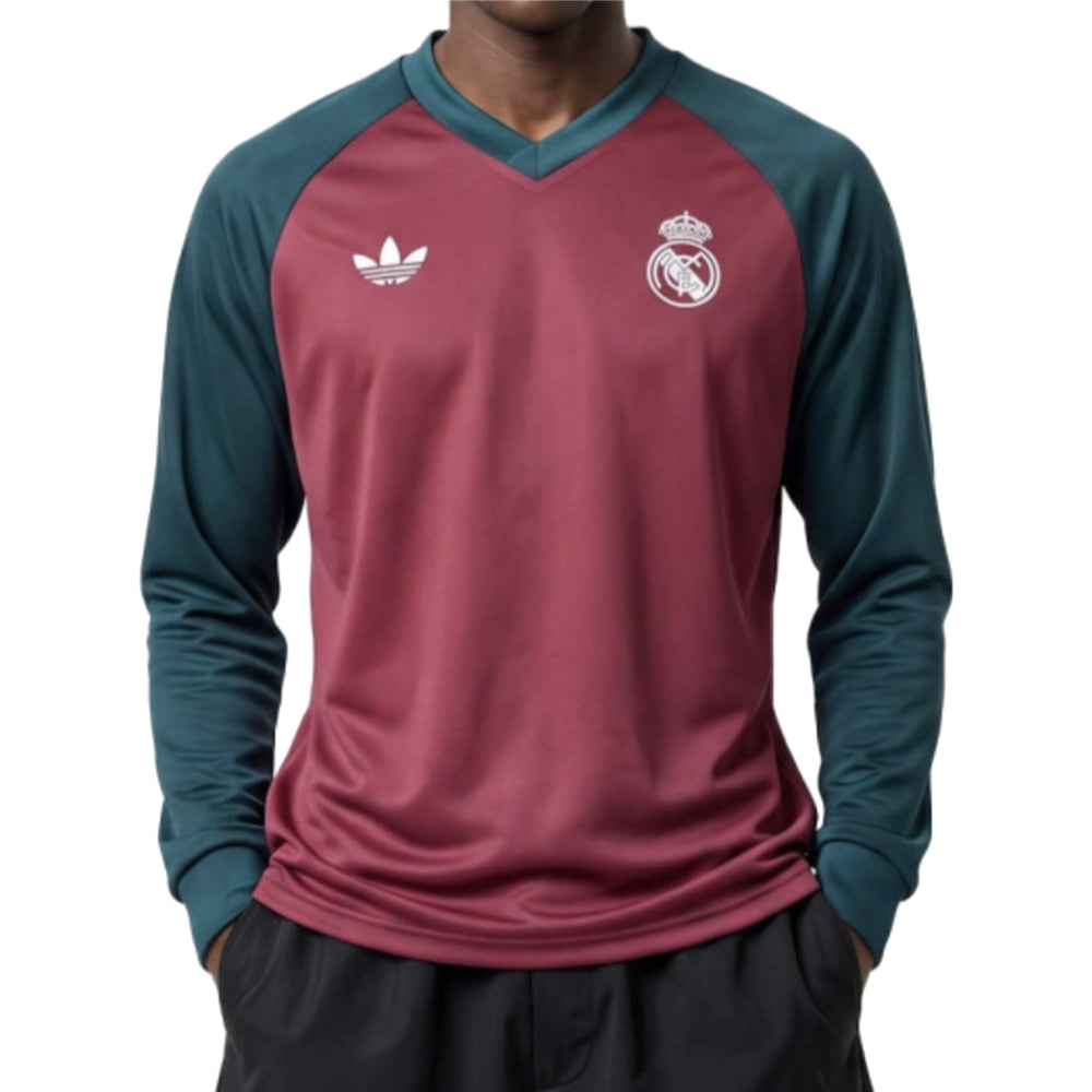 2026-2027 Real Madrid Away Pre-Match Warm Top (Pink)_0