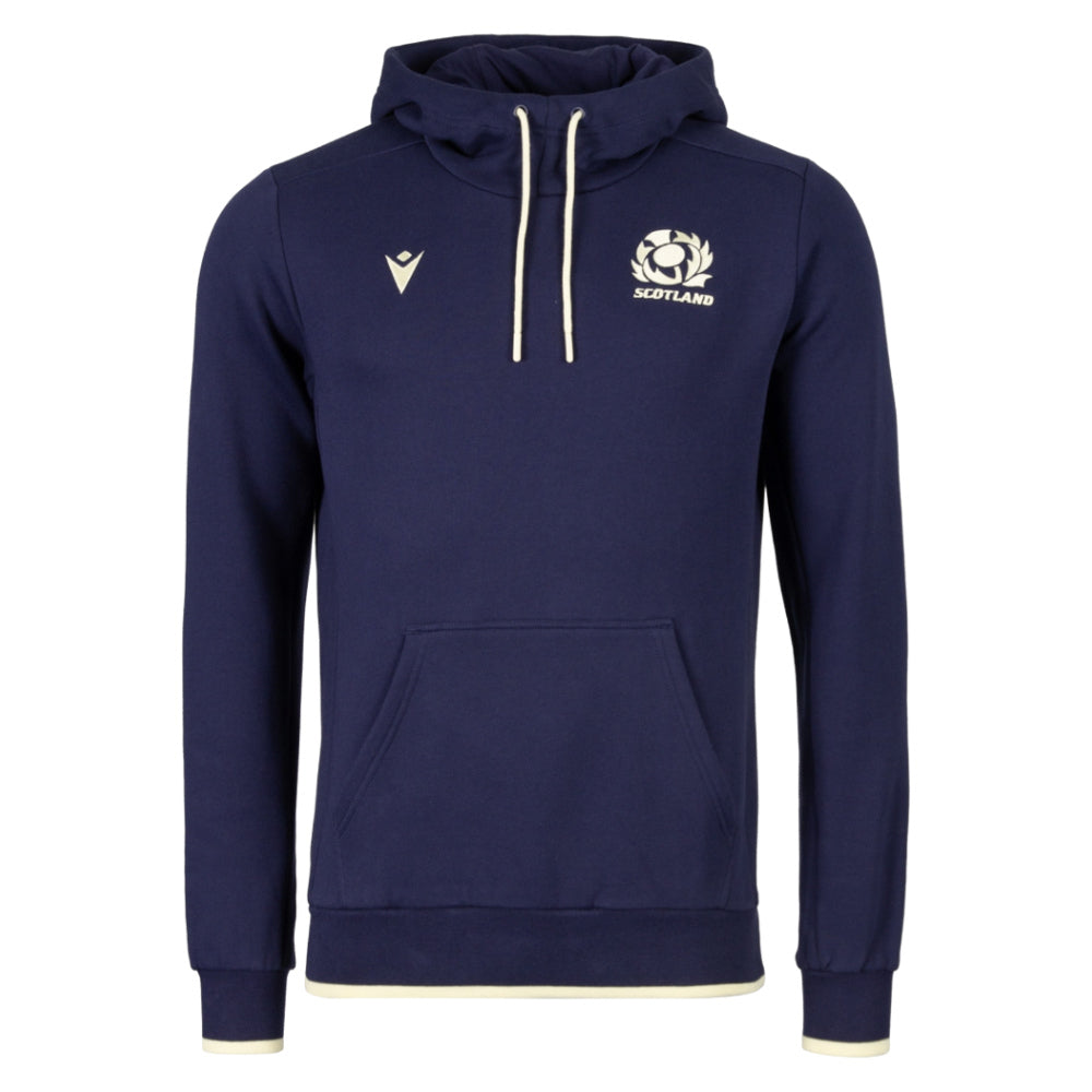 2026-2027 Scotland Rugby Travel Hoodie (Navy/Sand)_0