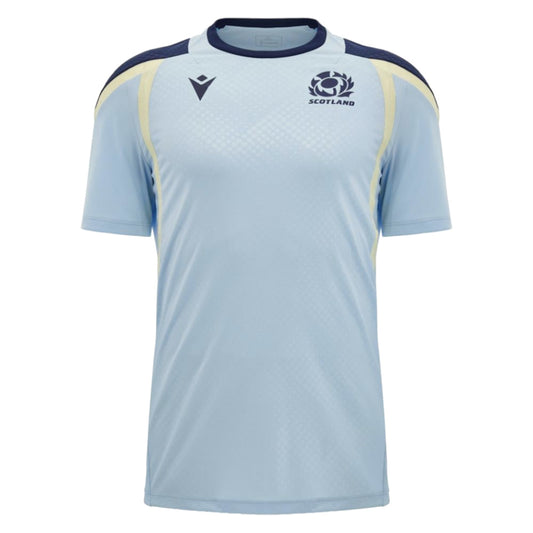 2026-2027 Scotland Rugby Training Shirt (Blue/Sand)_0