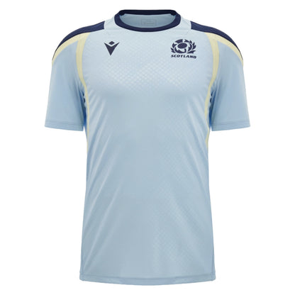 2026-2027 Scotland Rugby Training Shirt (Blue/Sand) - Kids_0