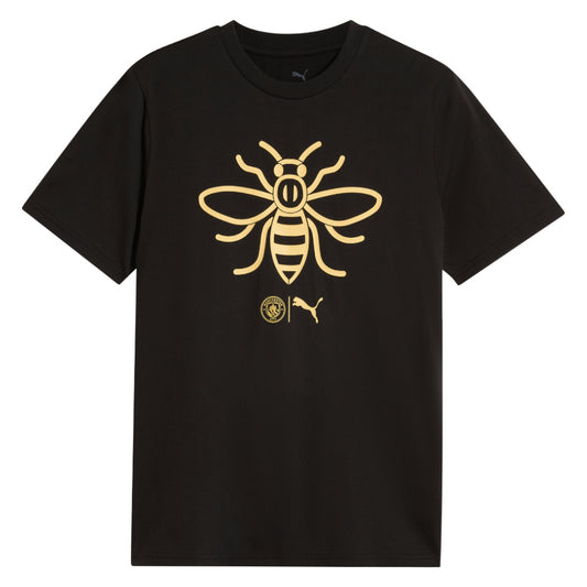 2026-2027 Man City FtblCulture Tee (Black) - Kids_0