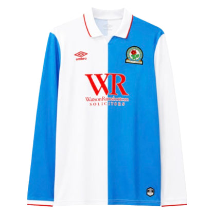 2026-2027 Blackburn Rovers Long Sleeve Home Shirt_0