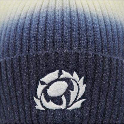 2026-2027 Scotland Rugby Pom Pom Beanie (Navy/Sand)_1