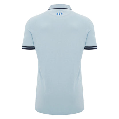 2026-2027 Scotland Rugby Travel Polo (Blue/Navy)_1
