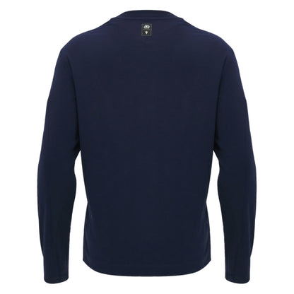 2026-2027 Scotland Rugby Ath LS Cotton Tee (Navy)_1