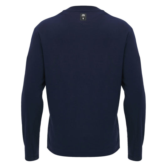 2026-2027 Scotland Rugby Ath LS Cotton Tee (Navy)_1