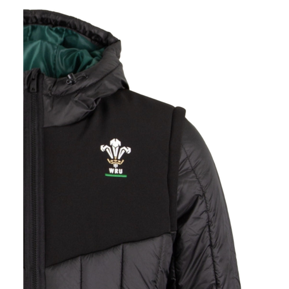 2026-2027 Wales WRU Rugby Travel Bomber Jacket (Black)_1
