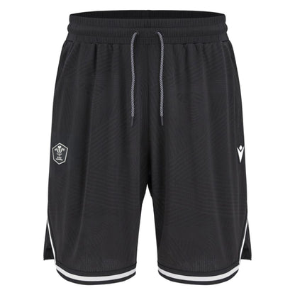 2026-2027 Wales WRU Rugby Training Shorts (Black)_0