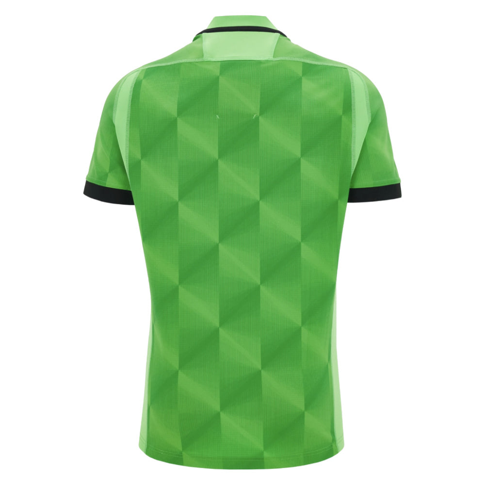 2026-2027 Wales WRU Training Rugby Shirt (Neon Green)_1