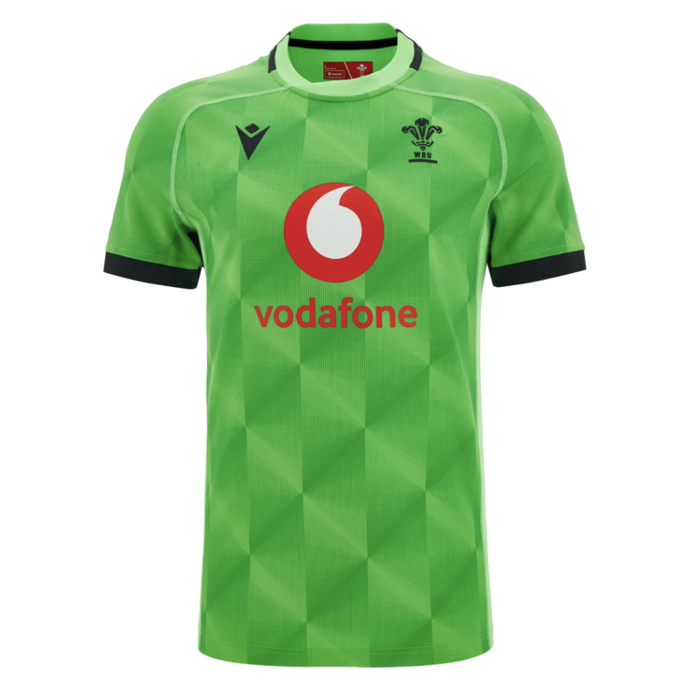 2026-2027 Wales WRU Training Rugby Shirt (Neon Green)_0