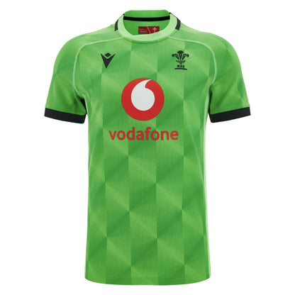 2026-2027 Wales WRU Training Rugby Shirt (Neon Green)_0