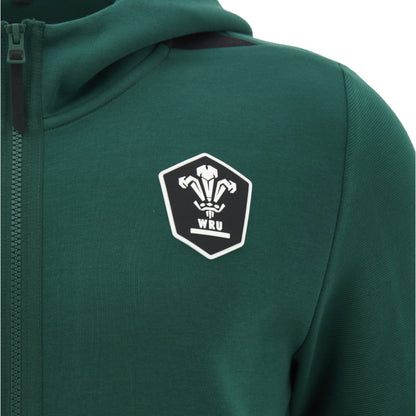2026-2027 Wales WRU Rugby Ath Full Zip Hoodie (Green)_2