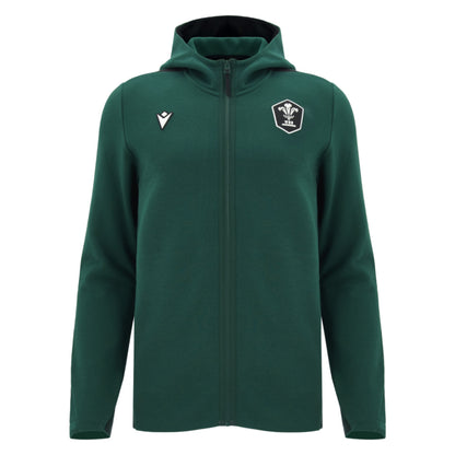 2026-2027 Wales WRU Rugby Ath Full Zip Hoodie (Green)_0