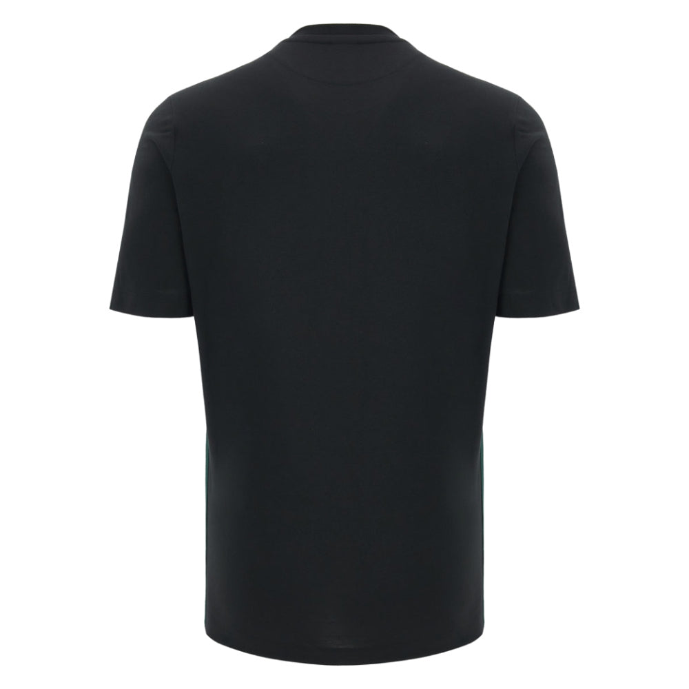 2026-2027 Wales WRU Rugby Travel Cotton T-Shirt (Black)_2