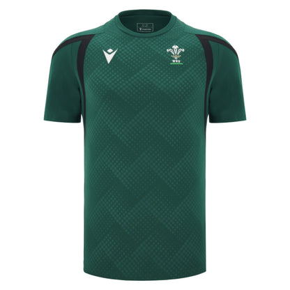 2026-2027 Wales WRU Rugby Training Shirt (Green) - Kids_0