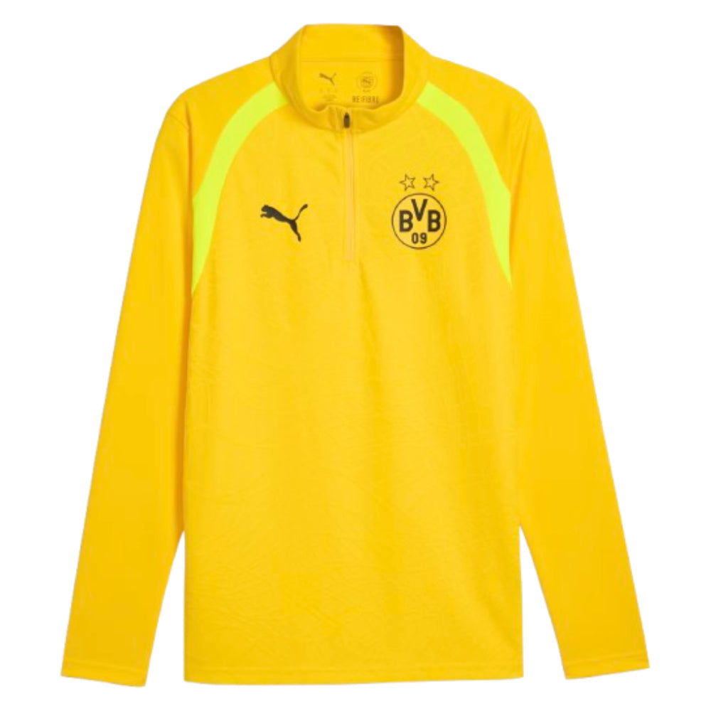2026-2027 Borussia Dortmund Training 1/4 Zip Top (Yellow)_0