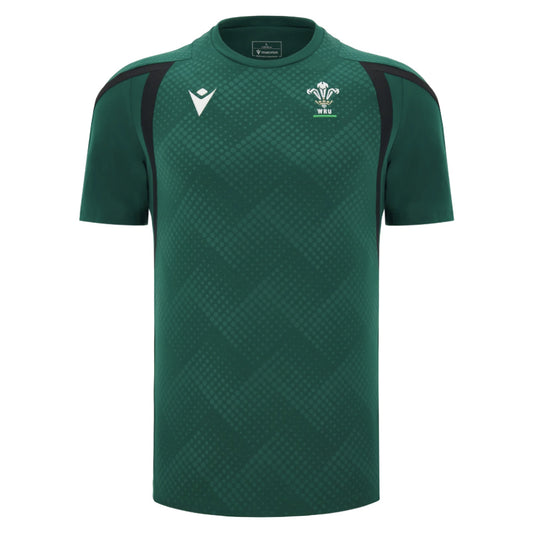2026-2027 Wales WRU Rugby Player Training Shirt (Green)_0