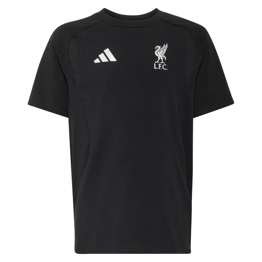 2026-2027 Liverpool Tiro Travel Tee (Black) - Kids_0