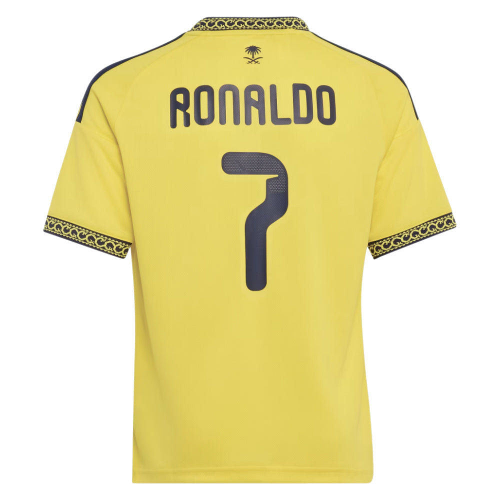 2026-2027 Al Nassr CRISTIANO RONALDO Home Shirt - Kids_0
