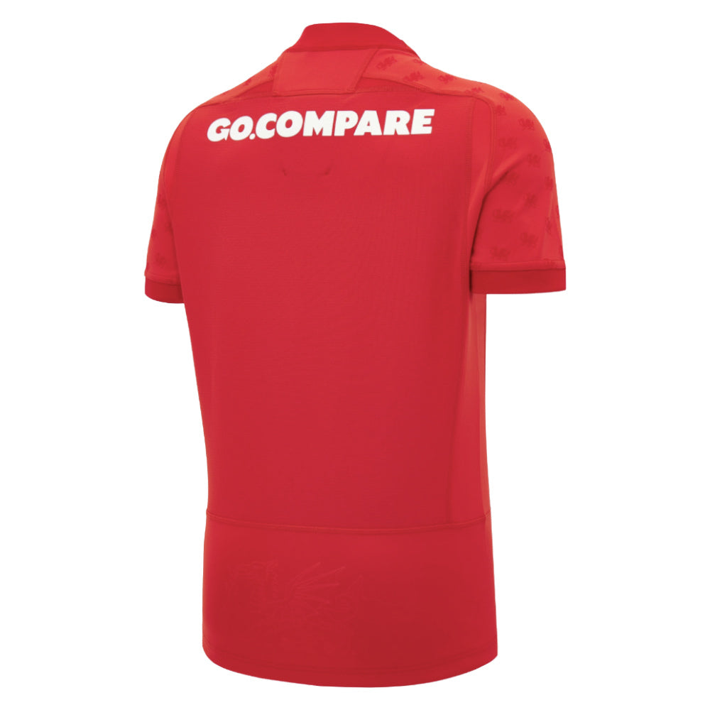 2026-2027 Wales WRU Home Slim Fit Rugby Shirt_1