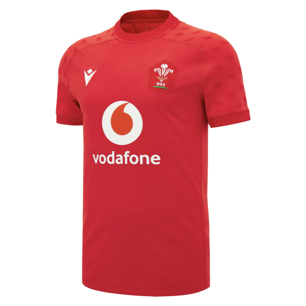 2026-2027 Wales WRU Home Slim Fit Rugby Shirt_0
