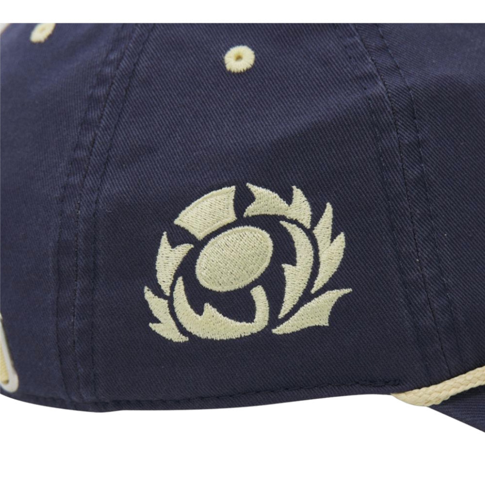2026-2027 Scotland SRU Dad Baseball Cap (Navy/Sand)_2