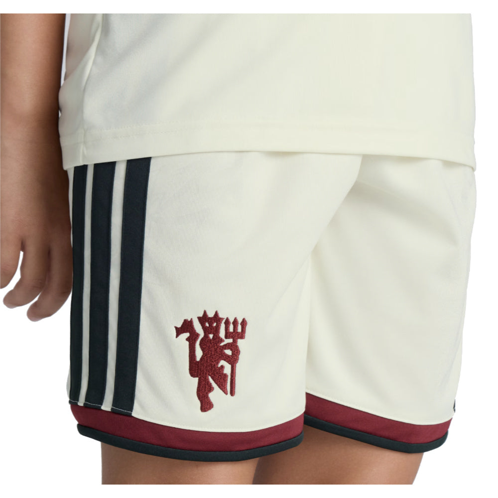 2026-2027 Man Utd Third Change Shorts (Ivory) - Kids_0