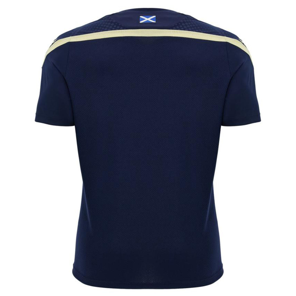 2026-2027 Scotland Rugby Training Shirt (Navy/Sand) - Kids_1