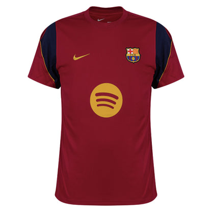 2026-2027 Barcelona Strike Training Shirt (Red) - Kids_0