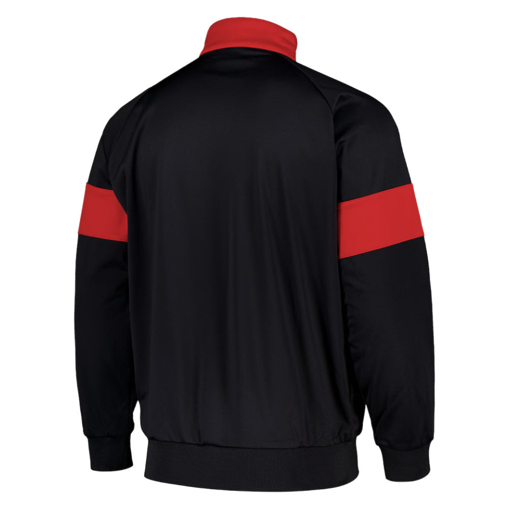 1989-1990 Sunderland Retro Home Track Jacket (Black)_1
