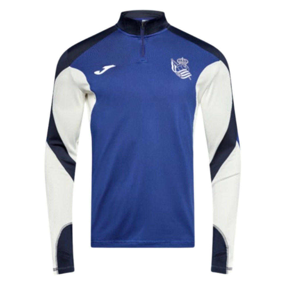 2026-2027 Real Sociedad Training Zip Top (Royal Blue)_0