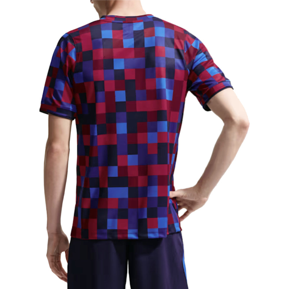 2026-2027 Barcelona Home Pre Match Top (Noble Red/Blue)_1
