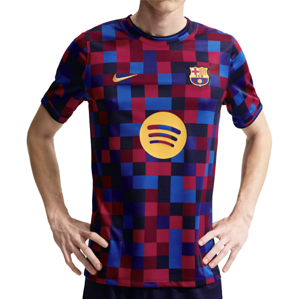 2026-2027 Barcelona Home Pre Match Top (Noble Red/Blue)_0