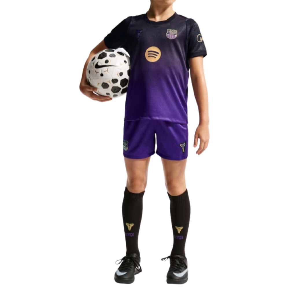 2026-2027 Barcelona Away Little Boys Mini Kit_0