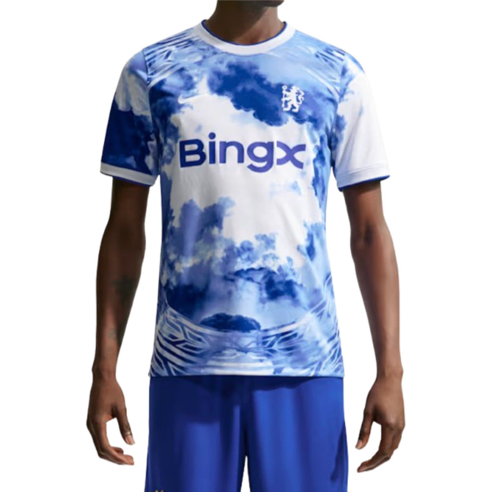 2026-2027 Chelsea Dri-Fit Pre-Match Shirt (Bright Blue)_0