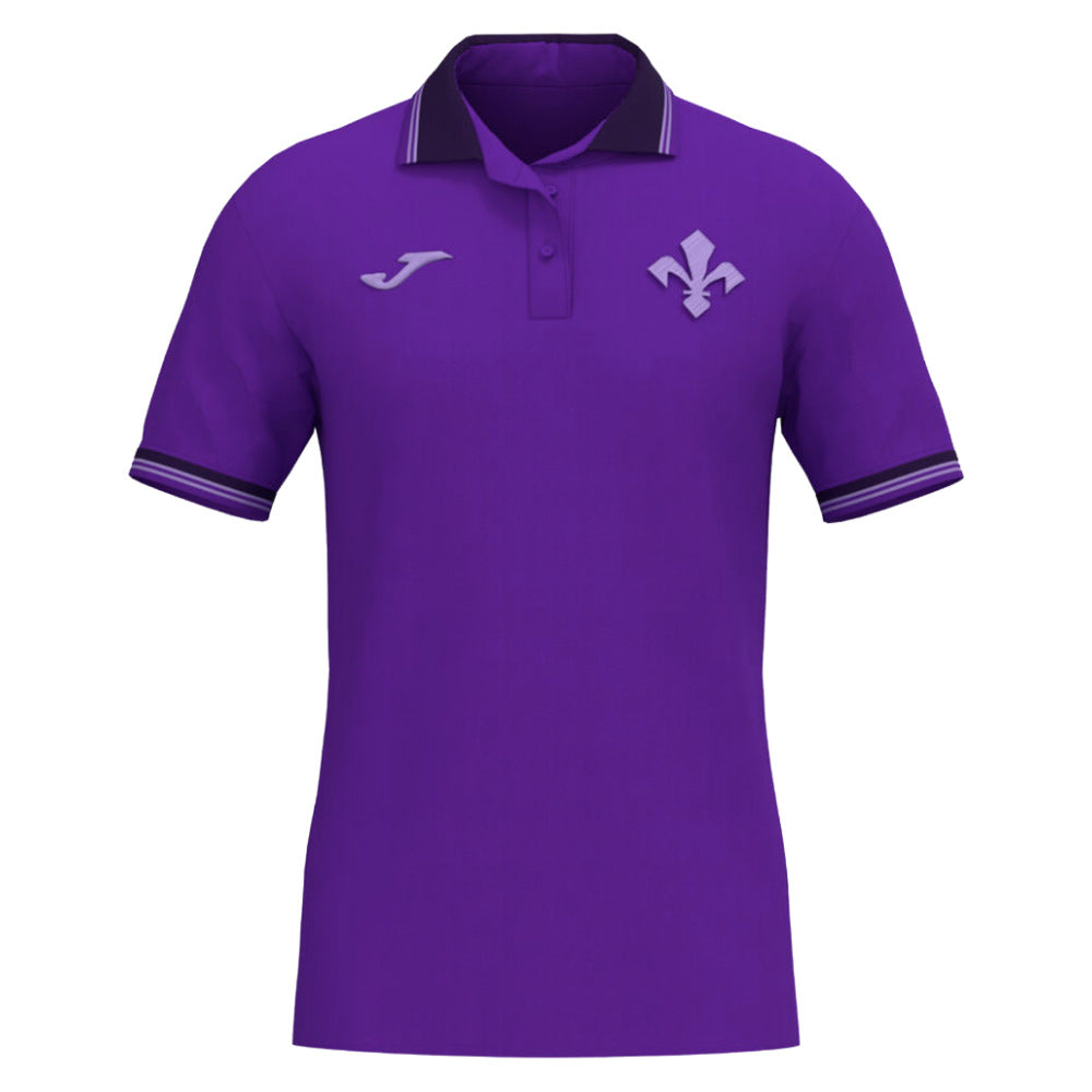 2026-2027 Fiorentina Short Sleeve Polo Shirt (Purple)_0