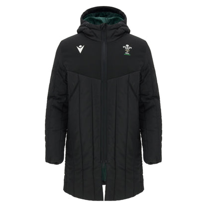 2026-2027 Wales WRU Travel 3/4 Padded Jacket (Black)_0
