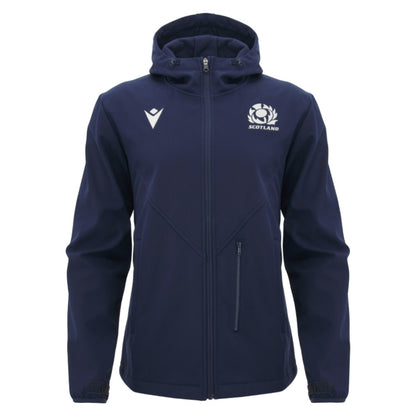2026-2027 Scotland Rugby Softshell Jacket (Navy) - Kids_0