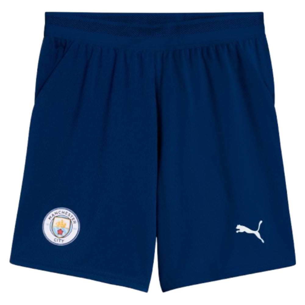 2026-2027 Man City Third Shorts (Blazing Blue) - Kids_0