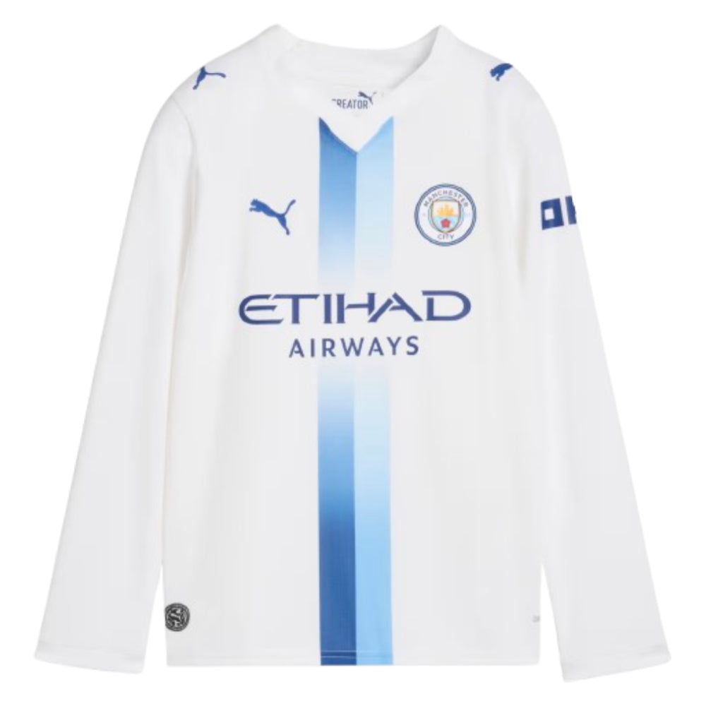 2026-2027 Man City Third Long Sleeve Shirt (Kids)_0