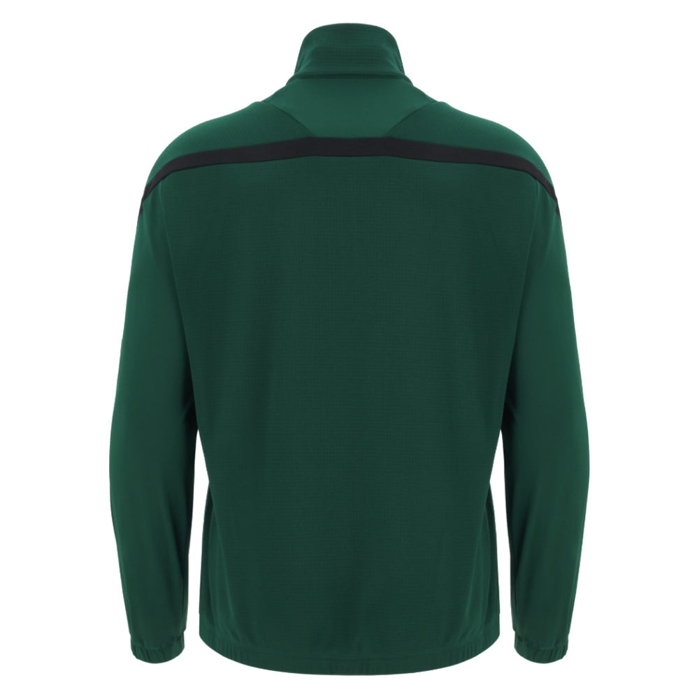 2026-2027 Wales WRU Rugby Travel Fleece 1/4 Zip (Green)_1