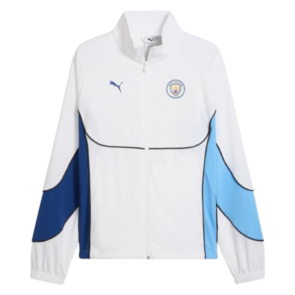 2026-2027 Man City PUMATECH-X Track Jacket - woven (White)_0