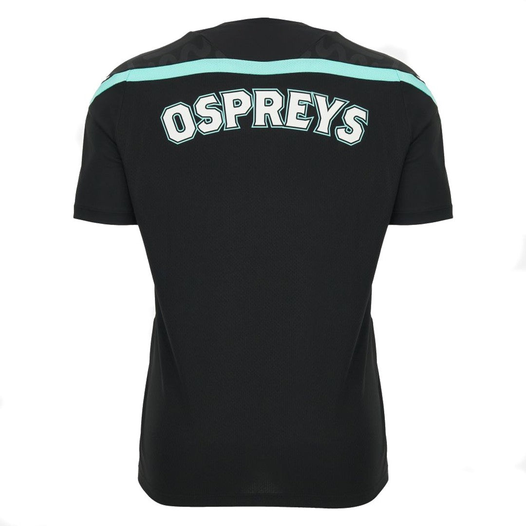 2026-2027 Ospreys Rugby Poly Training Shirt (Black)_2