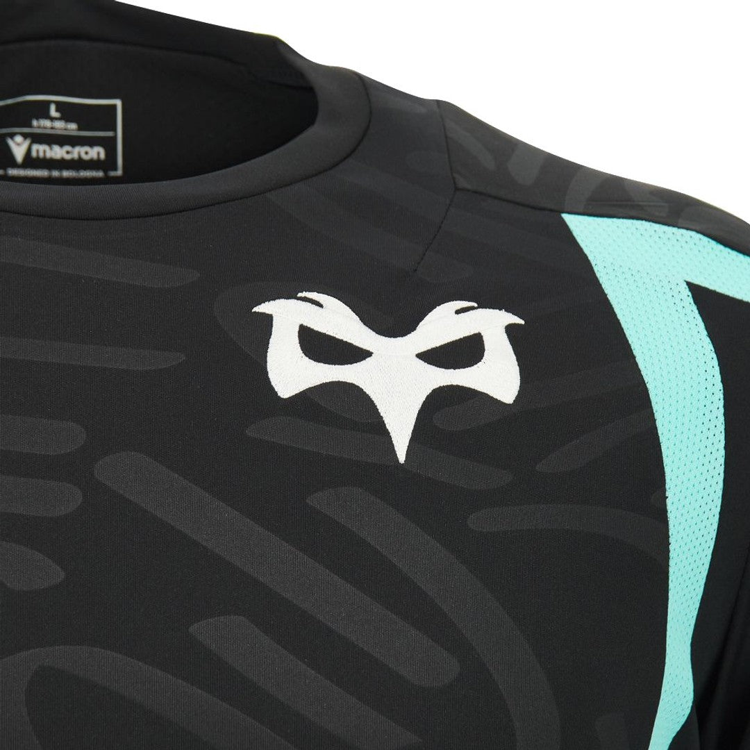 2026-2027 Ospreys Rugby Poly Training Shirt (Black)_3