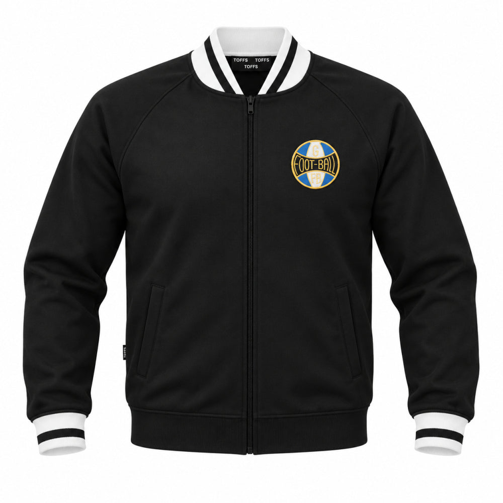 Gremio Vintage Retro Jacket (Black)_0
