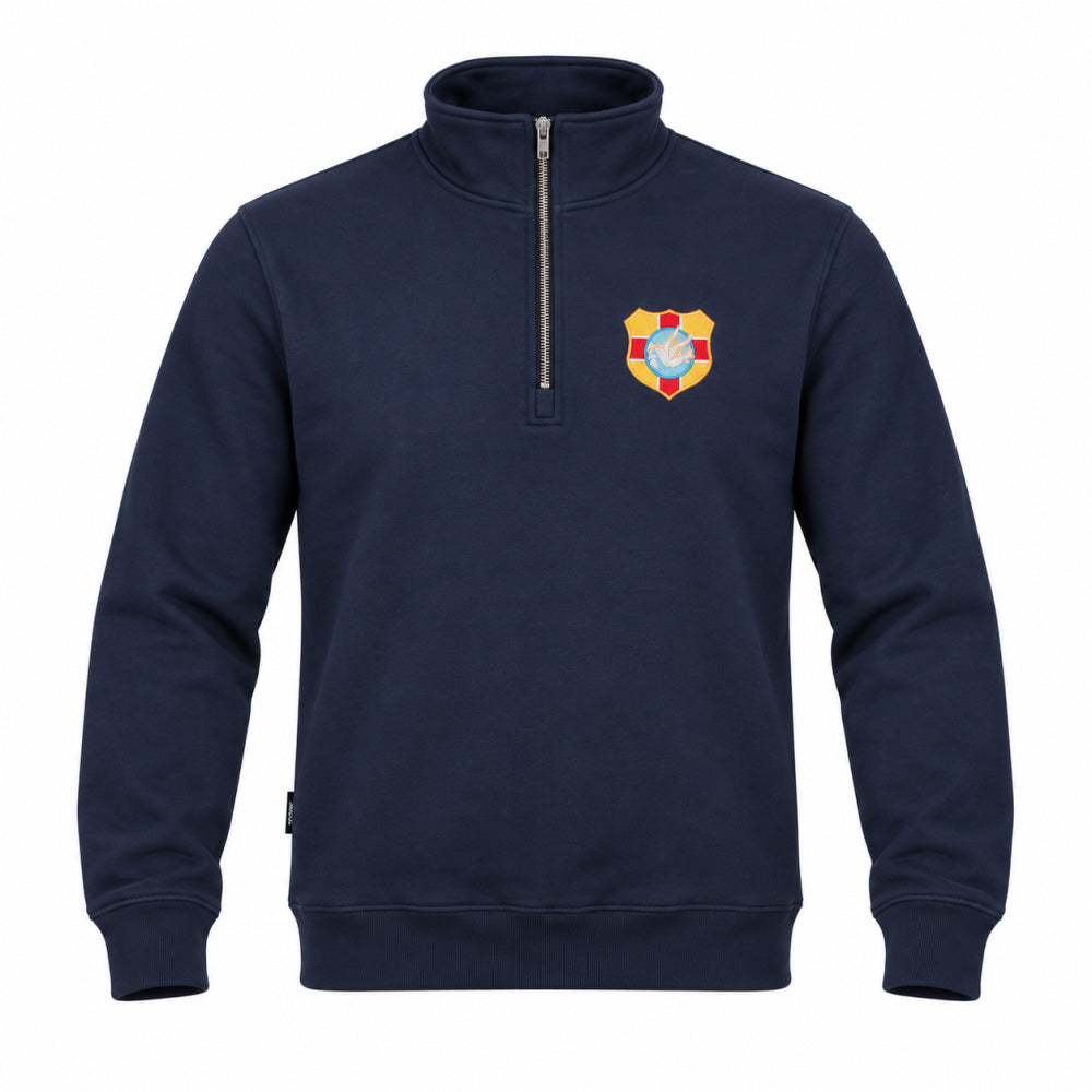 Tonga 1923 Vintage Rugby Quarter Zip Top (Navy)_0