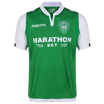 Hibernian 2017-18 Home Shirt (Excellent)_0