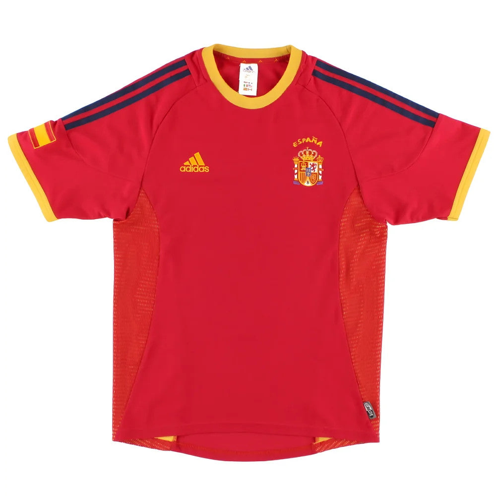 Spain 2002-04 Home Shirt ((Good) XL)_0